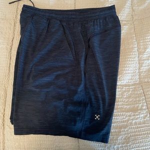 Lululemon pace breaker 9” navy shorts linerless